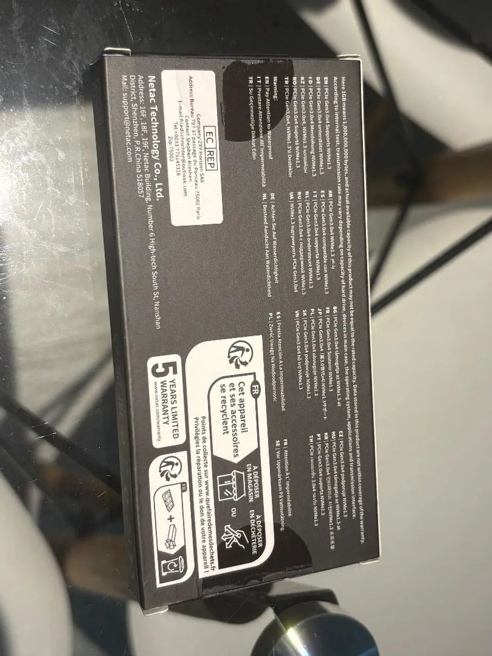 SSD 500GB Netac M.2 PCIe 3.0 LACRADO!!! - Foto 4