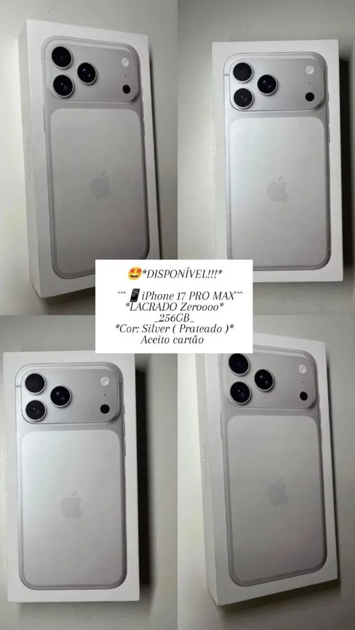 iPhone 17 pro Max Lacrado 