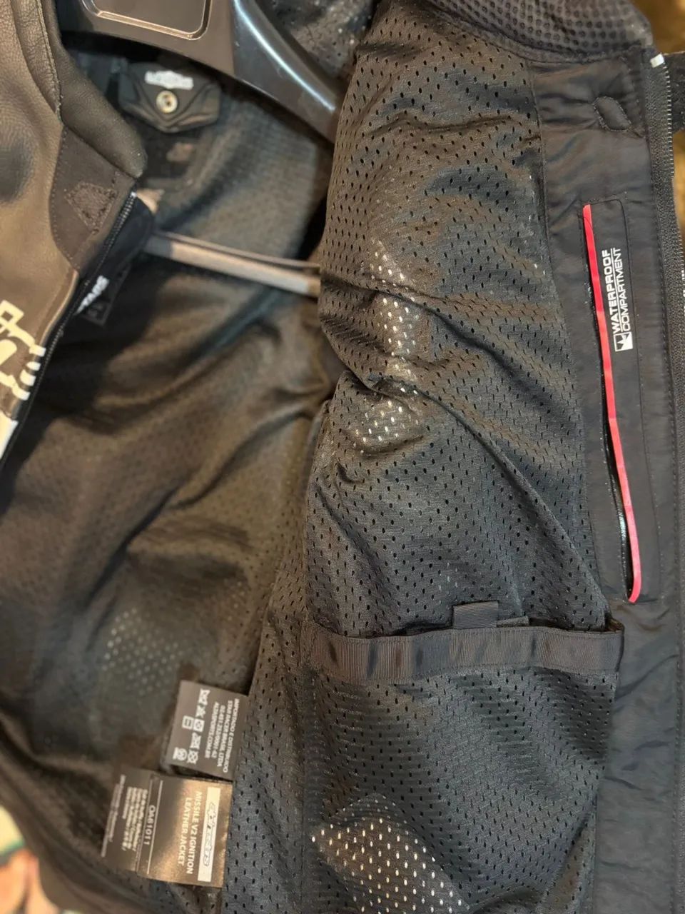 Jaqueta e calça couro alpinestars missile ignition tamanho M - Foto 3