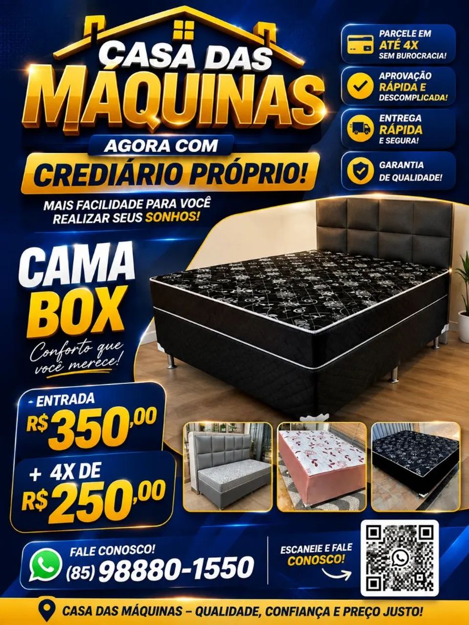 Cama direto da fábrica 