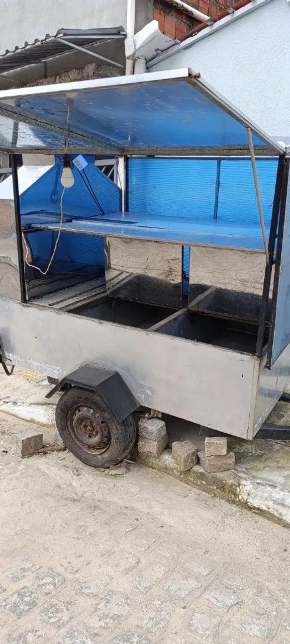 Reboque para vender lanches bebidas churrasco  - Foto 4