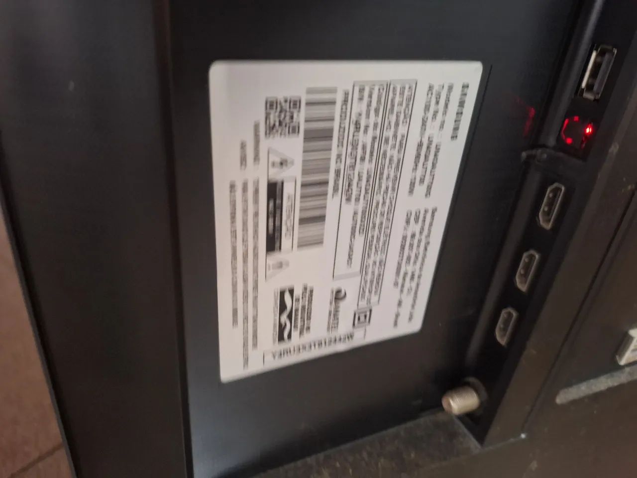 Tv sansung 43