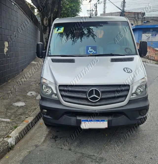 SPRINTER  415 MB  16 LUG. PACK LUXO  ,ANO 2018 CONFIRA!! REF.12 - Foto 4