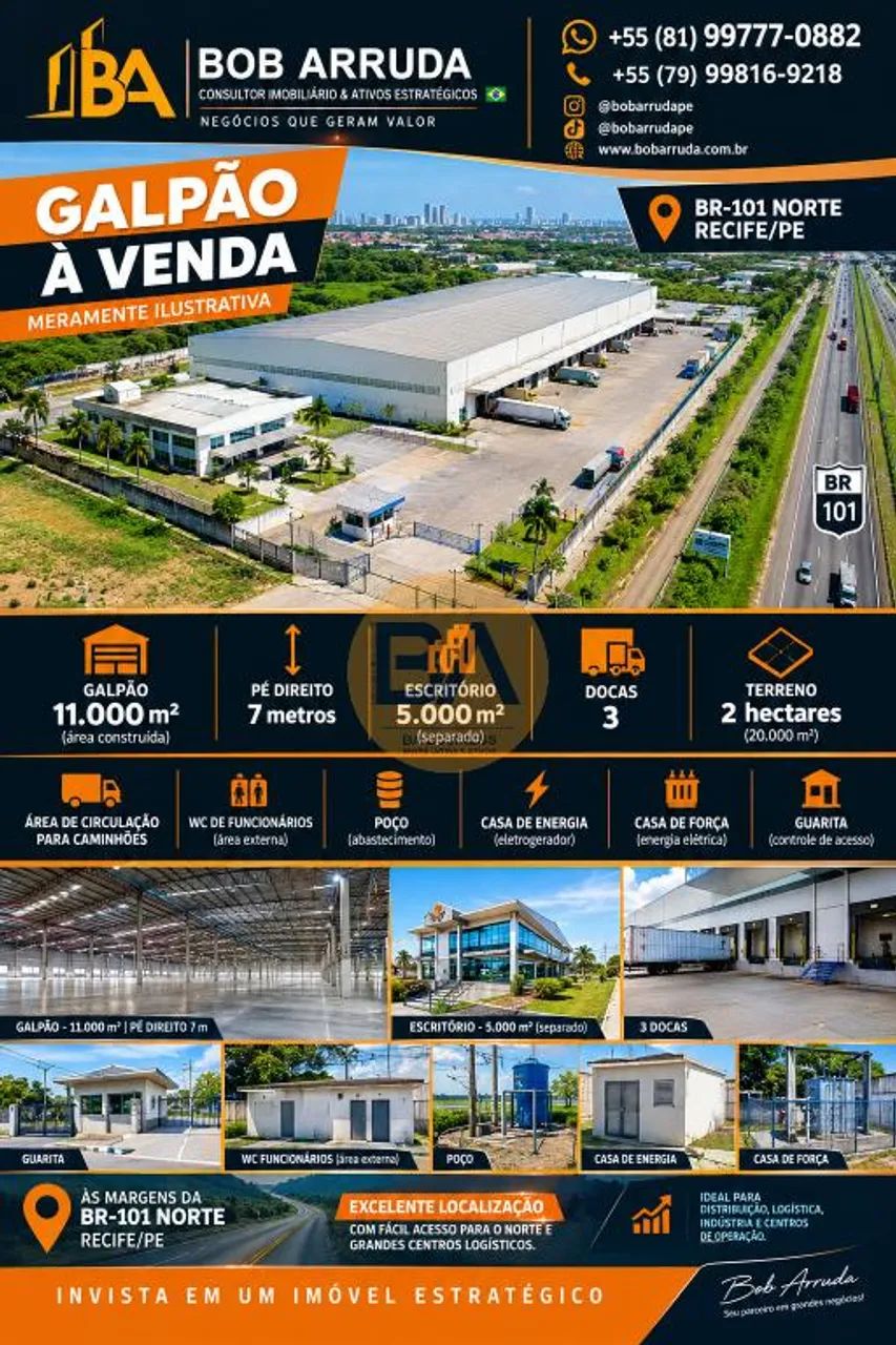 GALPÃO NA BR 101 NORTE