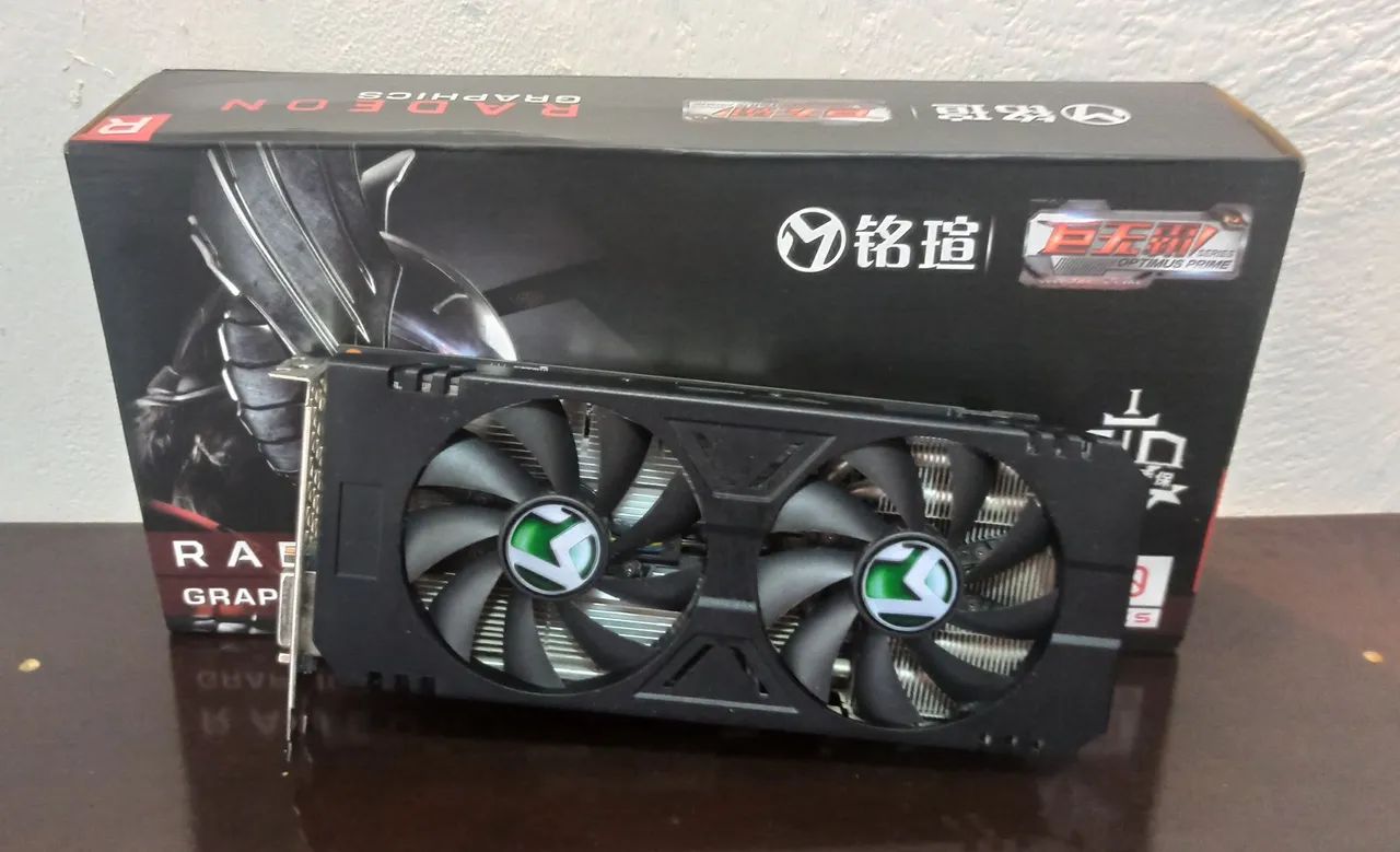 PLACA DE VIDEO RX580 8GB 2048SP - 256BITS - MAXSUN - Foto 2