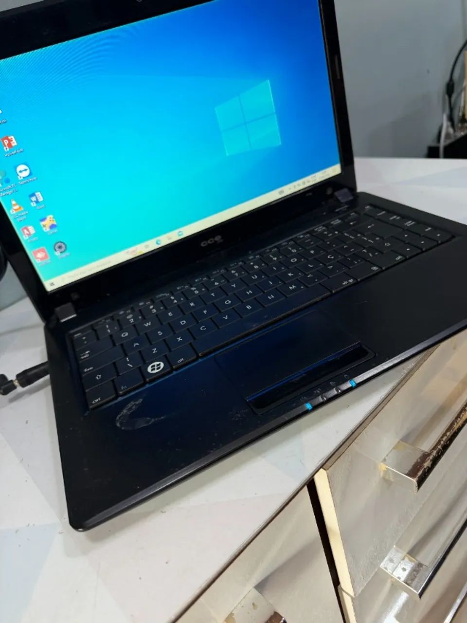 Notebook CCE Win D40 AM5 Pentium Dual Core 4GB RAM HD 300GB - Formatado - Foto 5