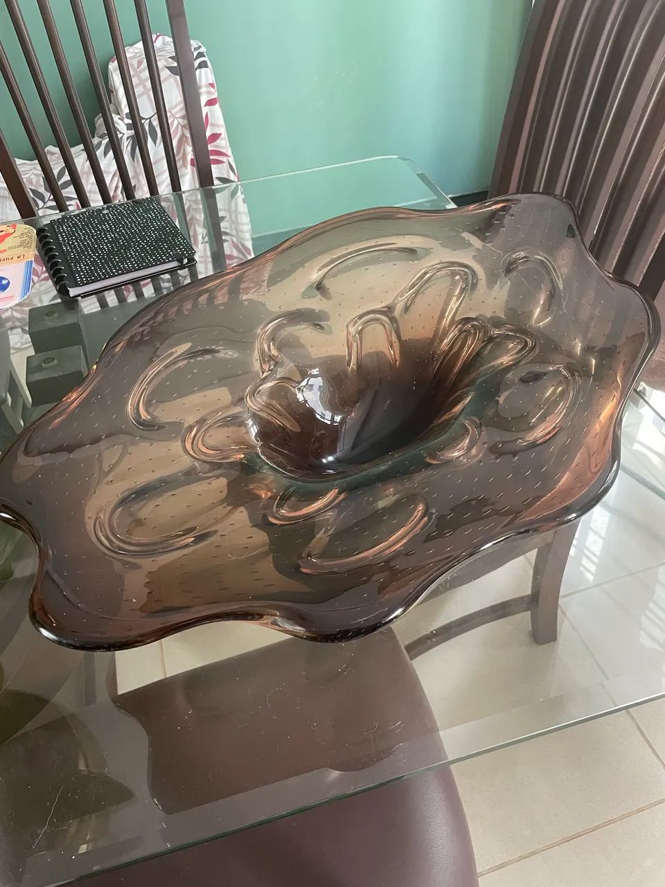 Murano centro de mesa cristal  - Foto 5