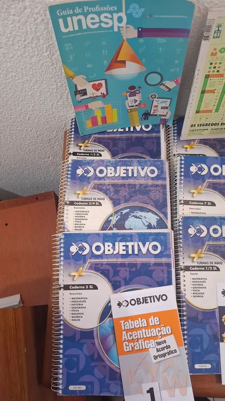 Material didático pre vestibular colégio Objetivo 2017 - Foto 4