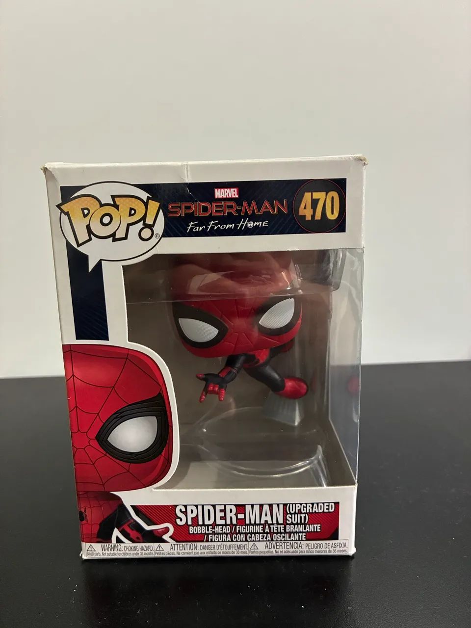 Pop Funko 470 Spider Man Upgrade Suit Far From Home original  - Foto 2