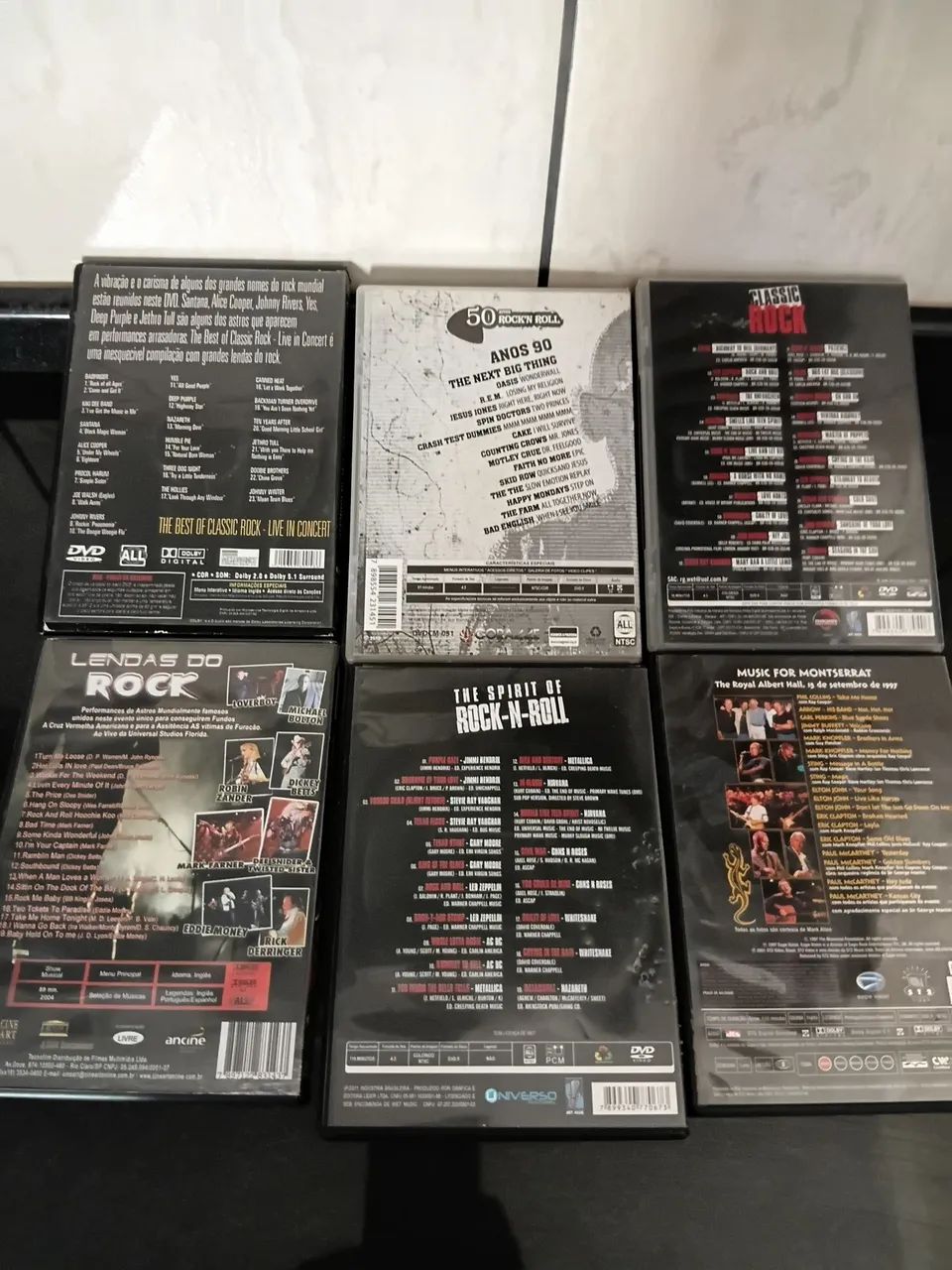 Coletâneas de rock em DVDs grandes nomes  - Foto 2