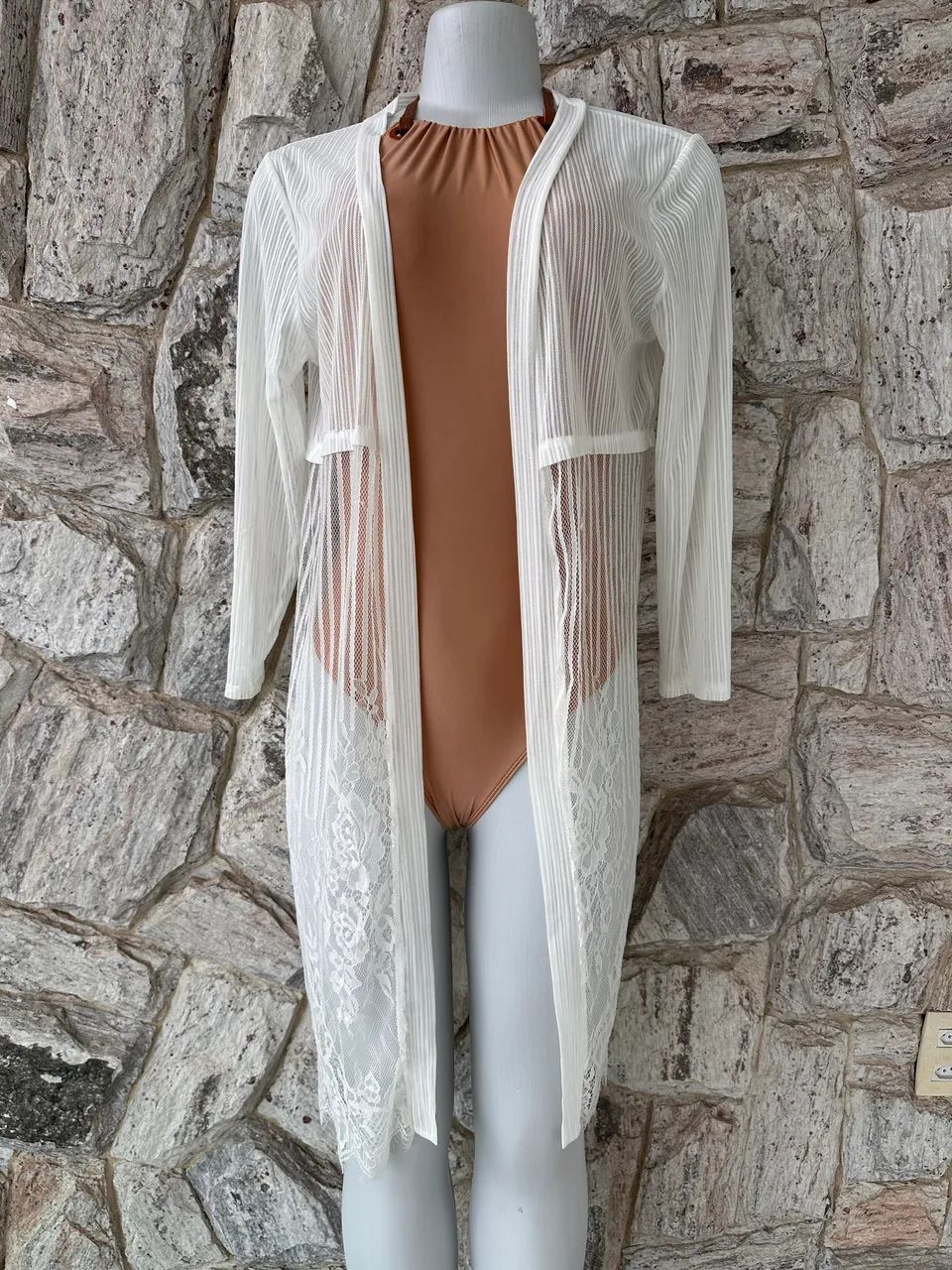 Saída de praia Off-white - Foto 2