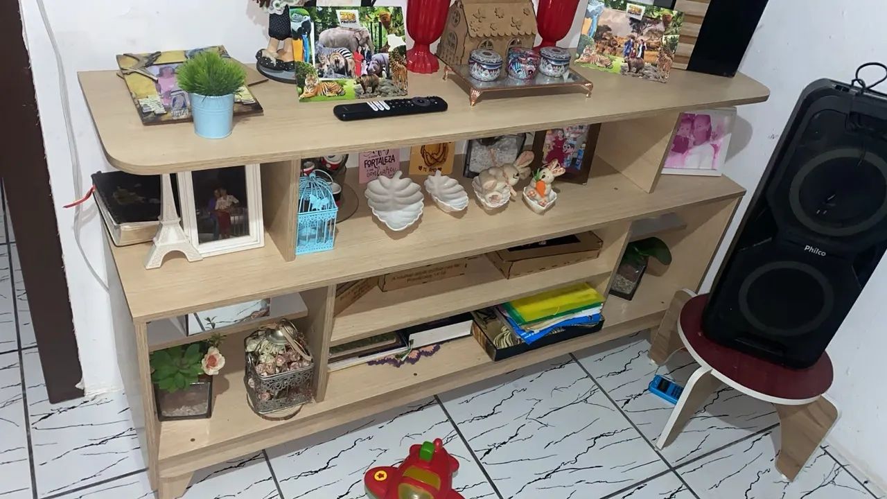 Rack de Mdf amadeirado  - Foto 2