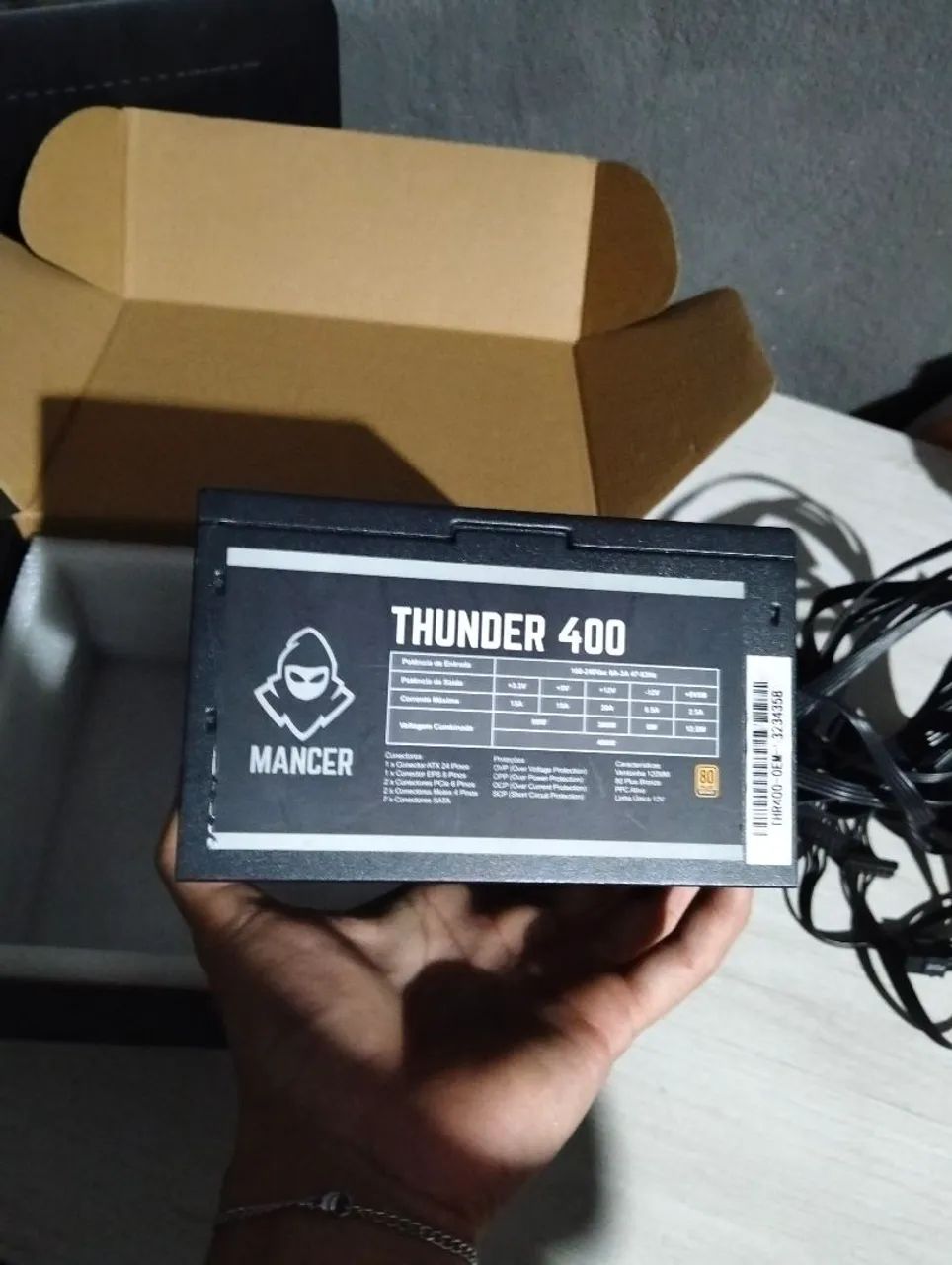 FONTE 400W THUNDER MANCER - Foto 3
