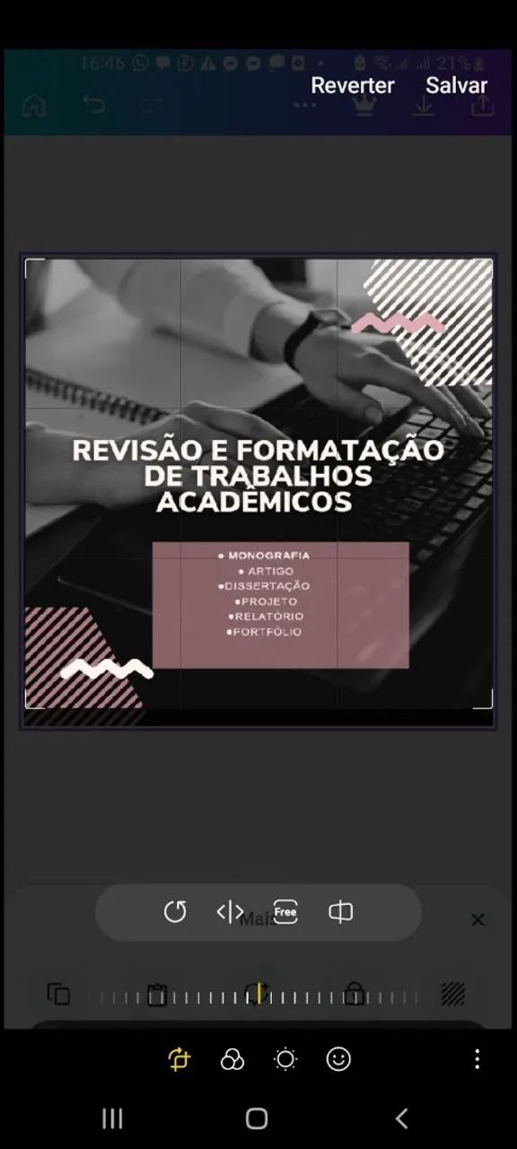 Auxílio trabalho acadêmico 