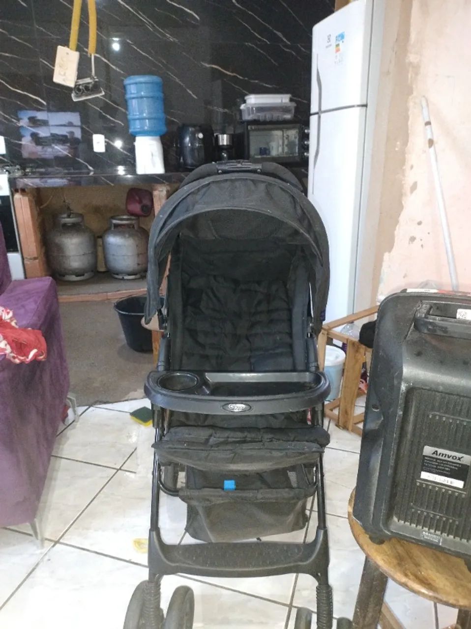 Carrinho de bebê,Cama box e bebe conforto  - Foto 4