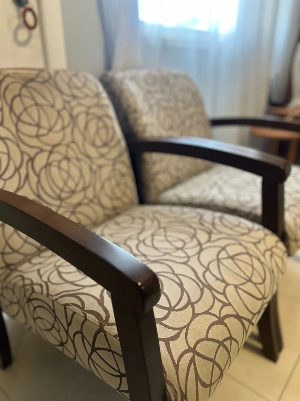 Jogo com 2 poltronas p/ sala - Foto 5
