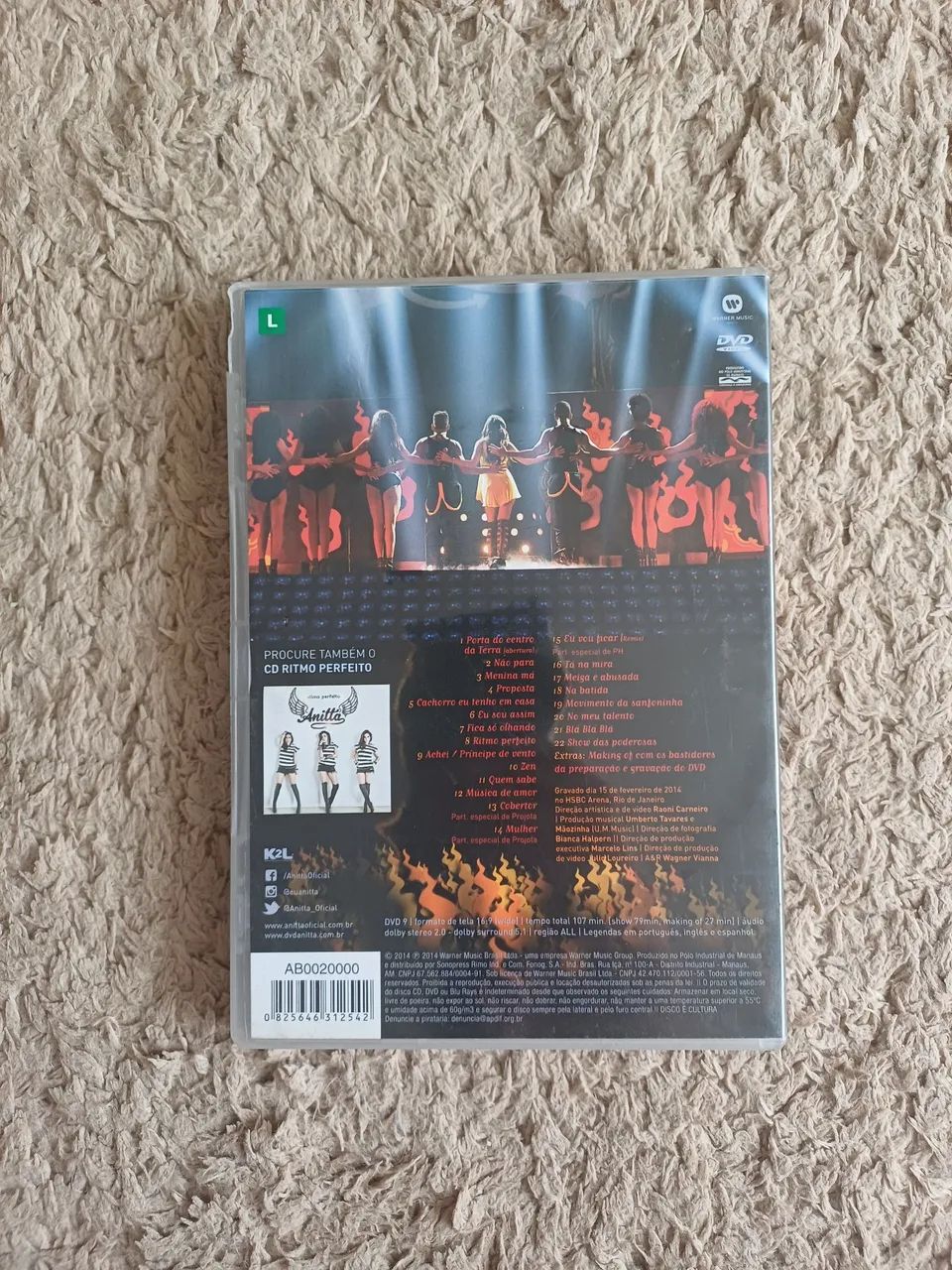 Anitta - meu lugar - DVD original - Foto 3
