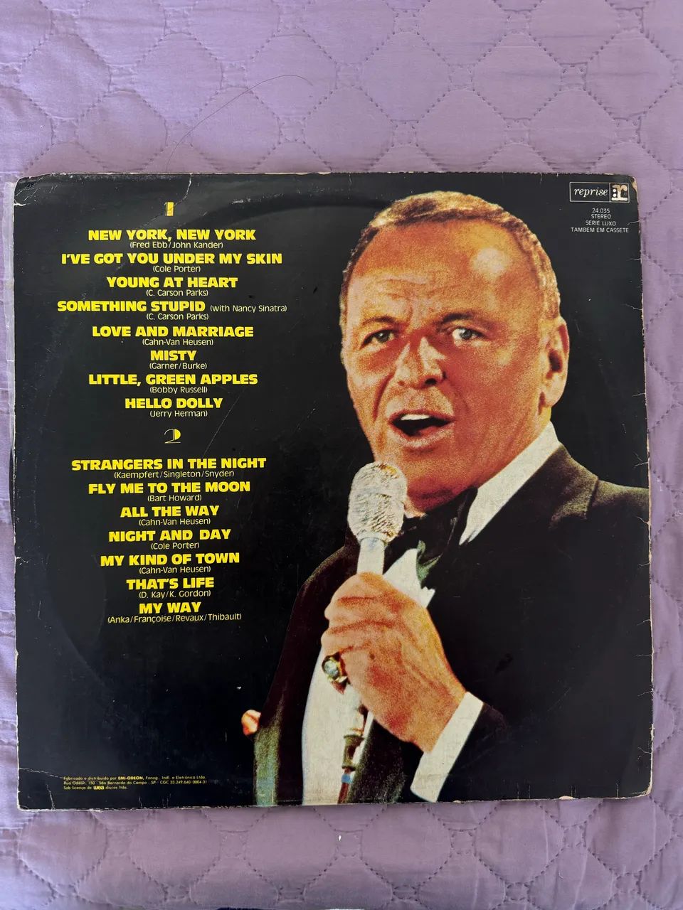 Disco de Vinil - Frank Sinatra e Vinicius de Moraes - Foto 4
