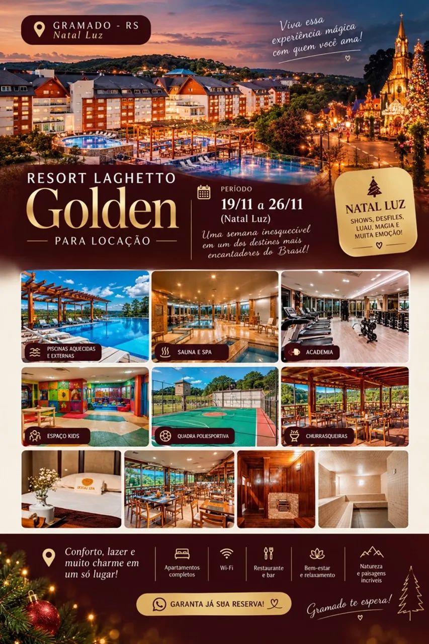 Resort Laghetto Golden Gramado 