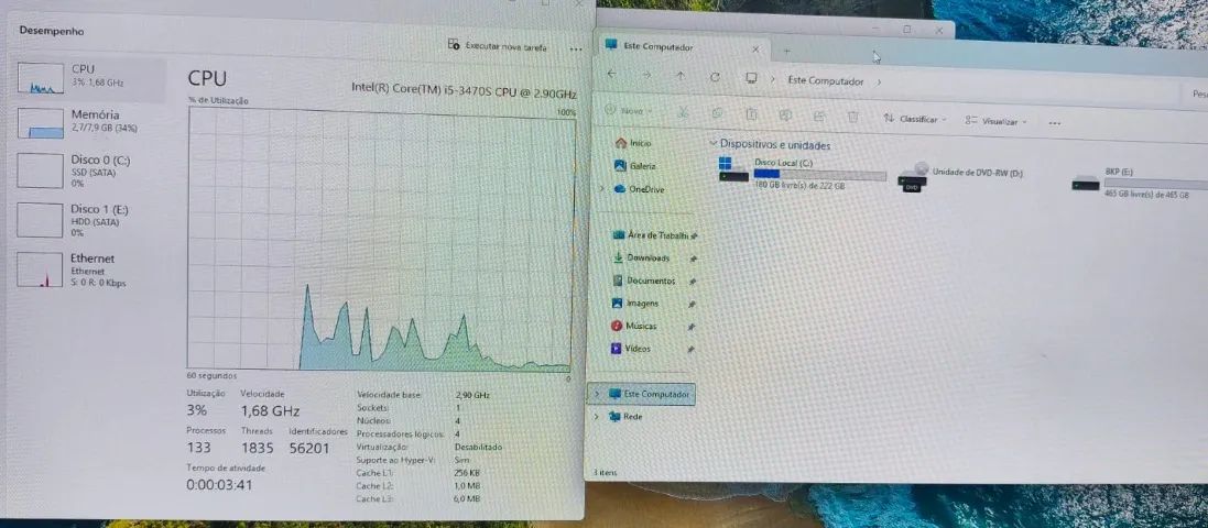 Vendo Gabinete com Processador Intel i5. Leia o anúncio! - Foto 4