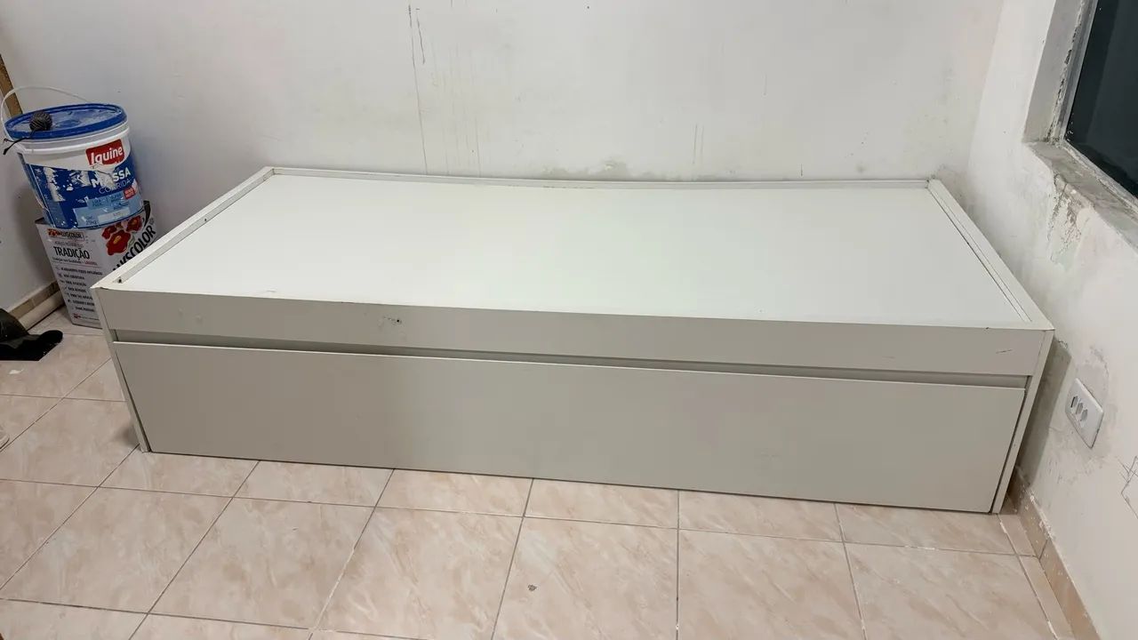 Cama solteiro com auxiliar 100% MDF  - Foto 2