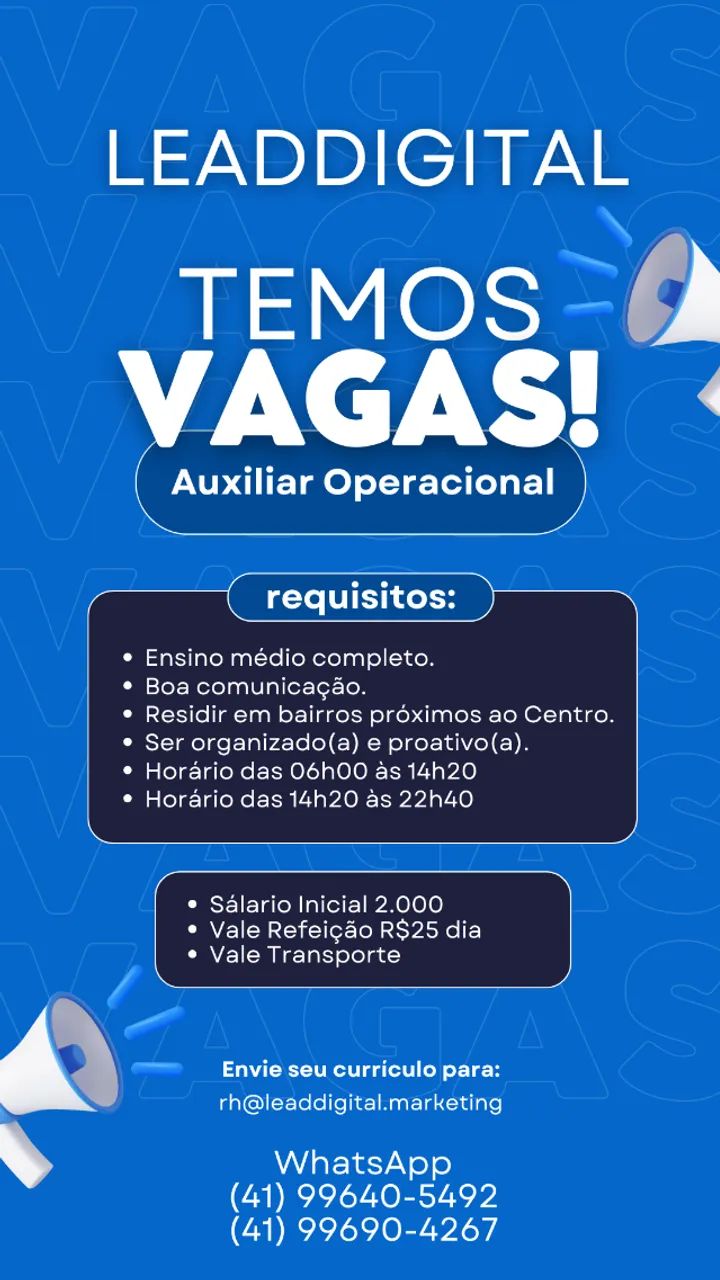 AUXILIAR OPERACIONAL