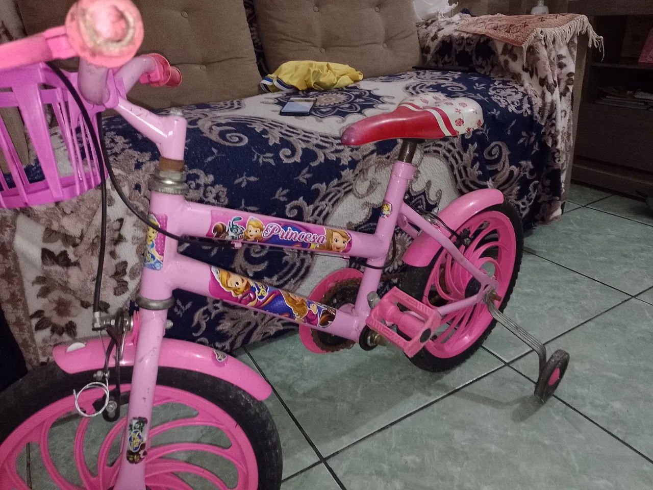 Bicicleta aro 16 princesa sofia - Foto 6