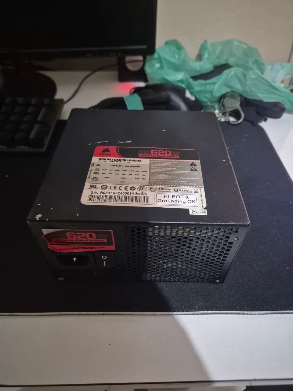 Fonte Corsair 620w