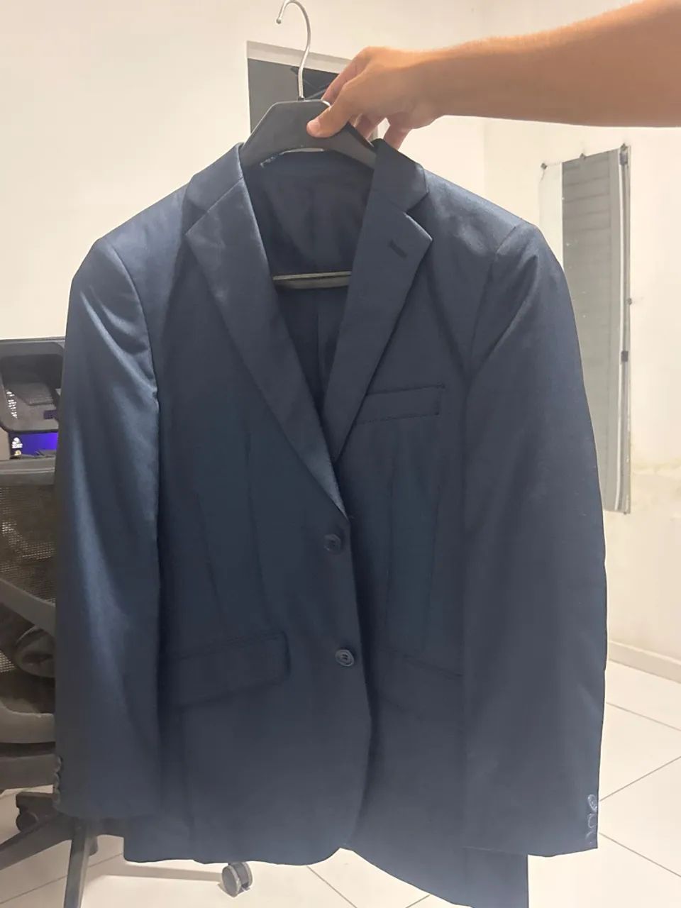 Terno Azul Marinho Slim Premium  - Foto 4