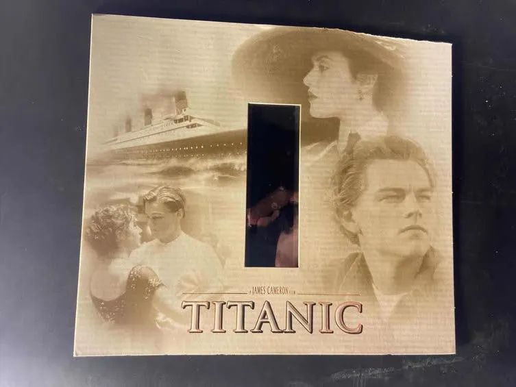 Extremely Rare Collector's Item – Original 35mm Film Frame – Official Release of the Movie Titanic.