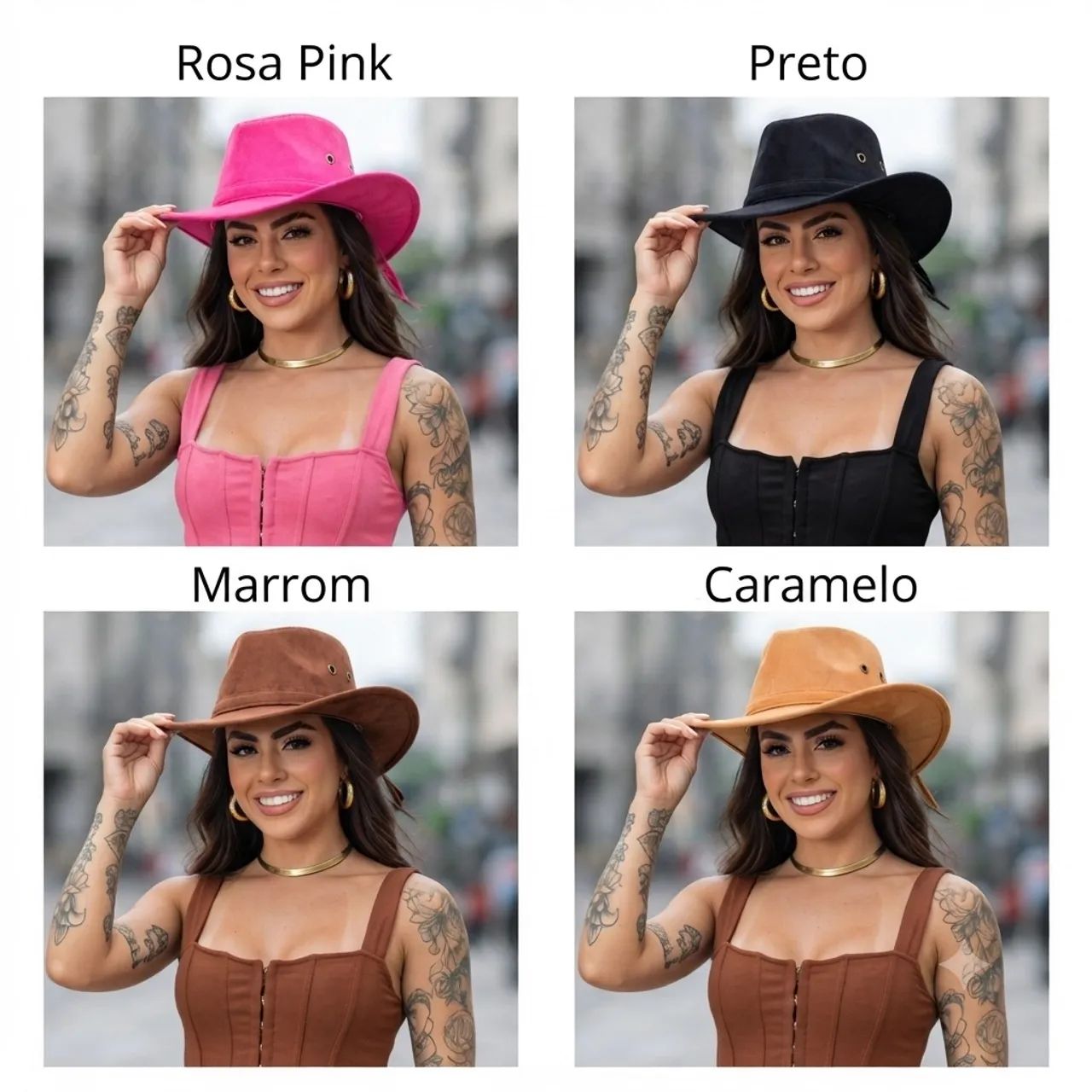 Chapéu boiadeira 