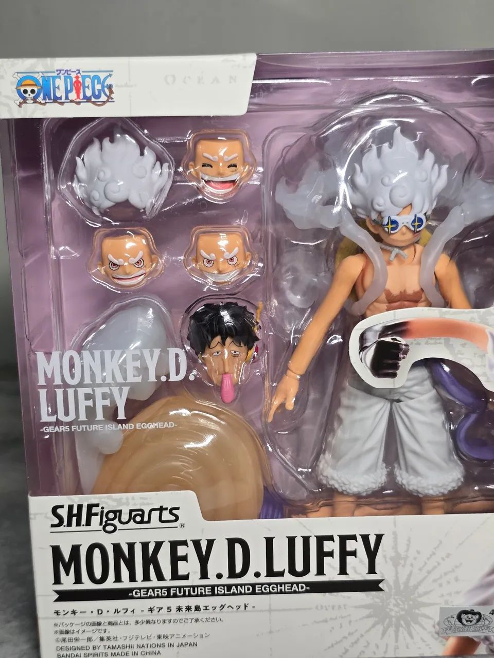 One Piece Luffy Gear 5 EggHead Shfiguarts Bandai lacrado - Foto 3