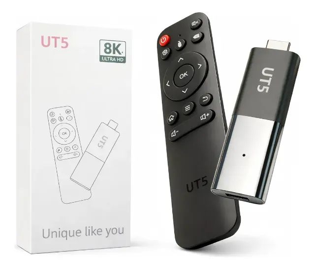 Tv Stick UT5 8K Android 10 Wifi 5G Bluetooth 