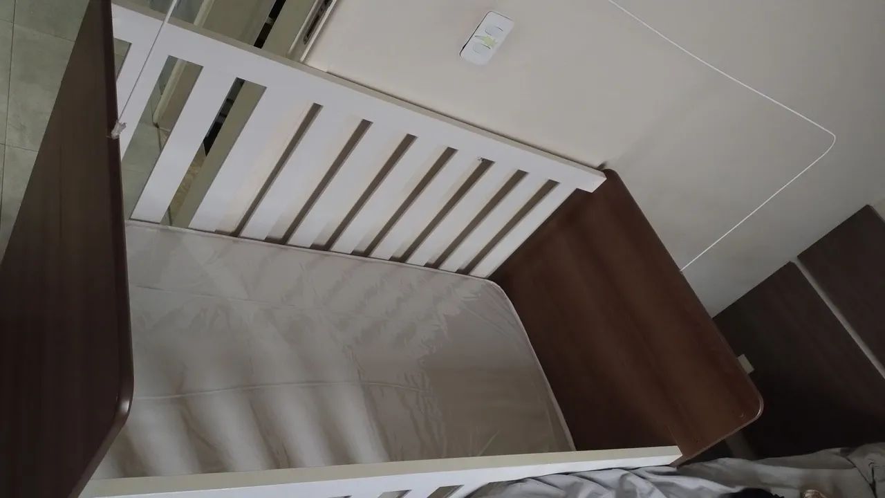 berço infantil com colchão Ortobom 