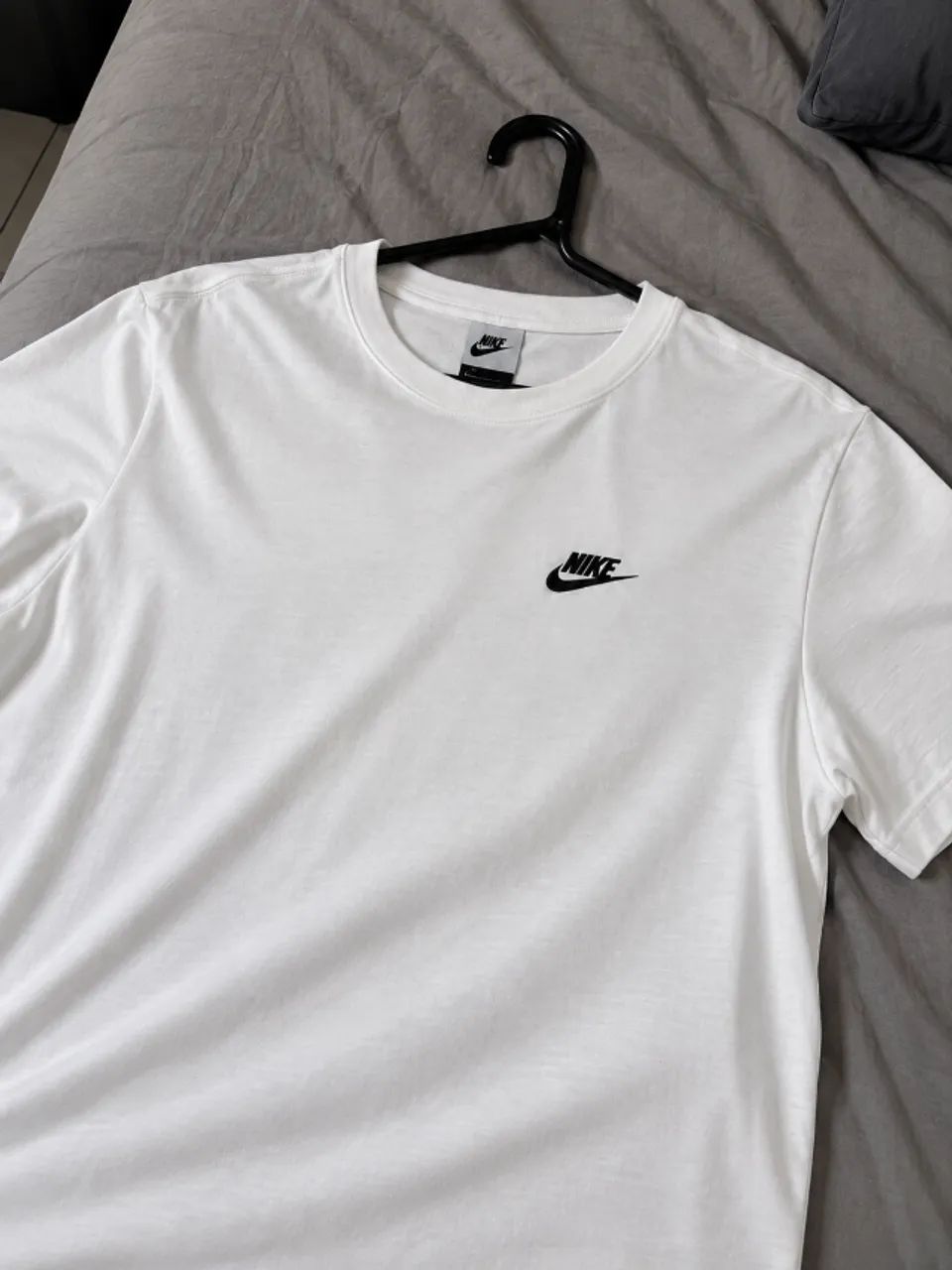 Camiseta Nike Preta Básica Lisa  - Foto 2