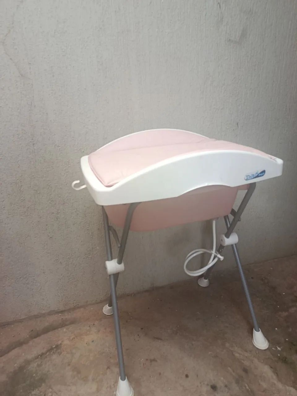 Banheira com trocador 