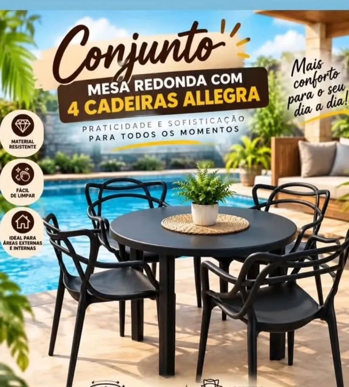 NOVA CANAÃ MESAS E CADEIRAS 