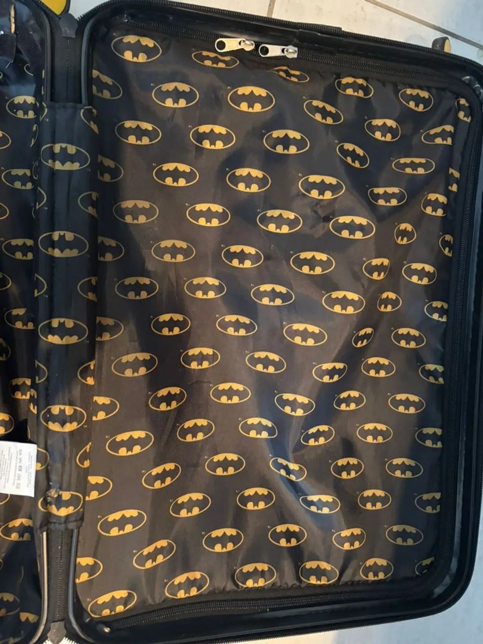 Luxcel Mala De Bordo p batman preto 360° - Foto 5