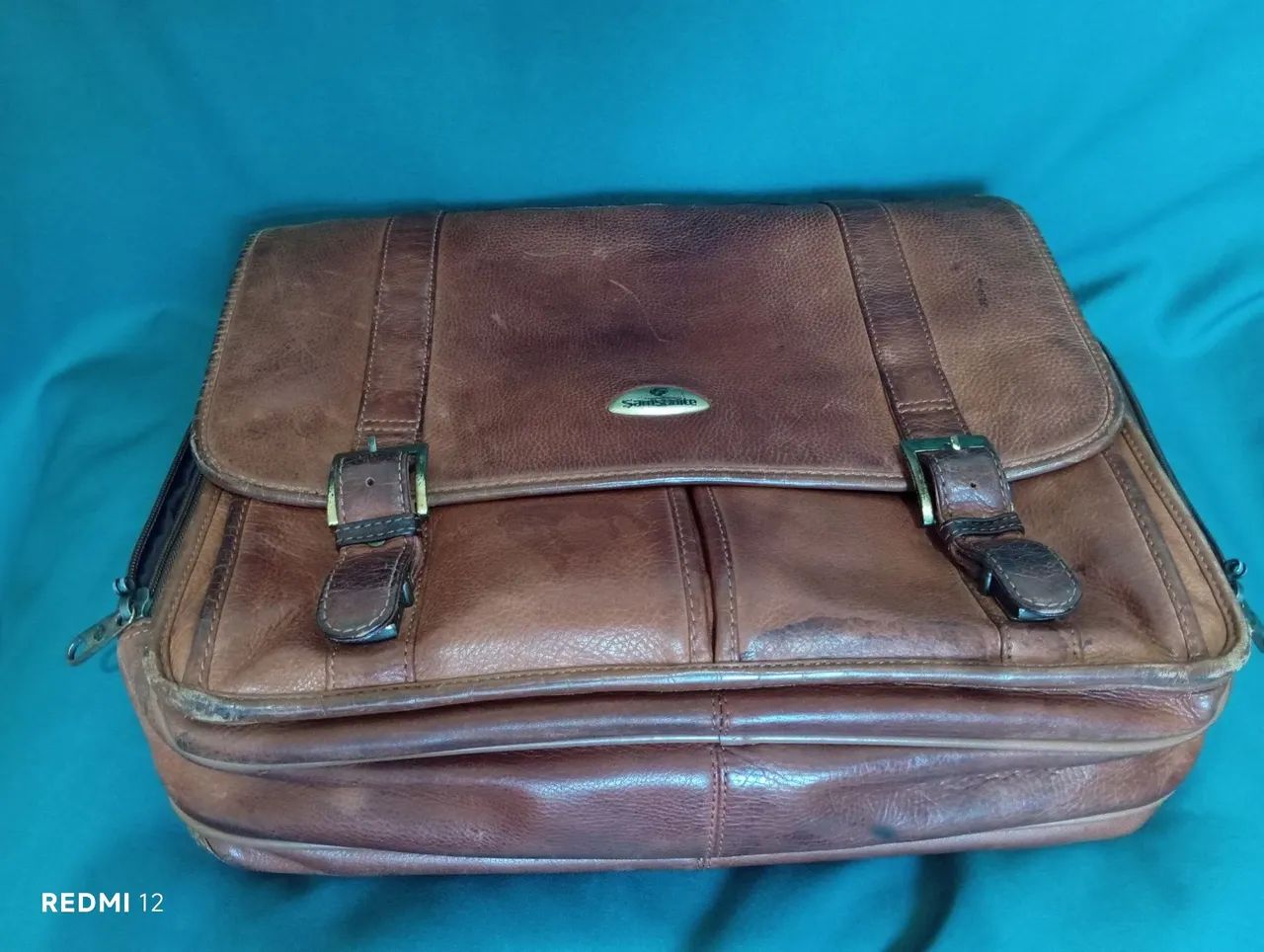 Maleta executiva samsonite couro legítimo  - Foto 5