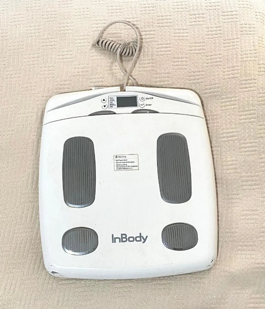 Inbody 120 Balança De Bioimpedância Profissional Portátil Branco 127/220v (usada)
