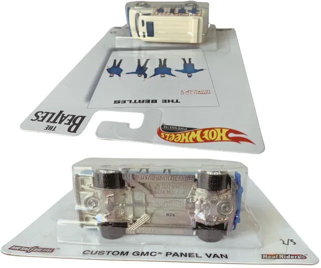 Hot Wheels Custom GMC Panel Van The Beatles Help! - Foto 4