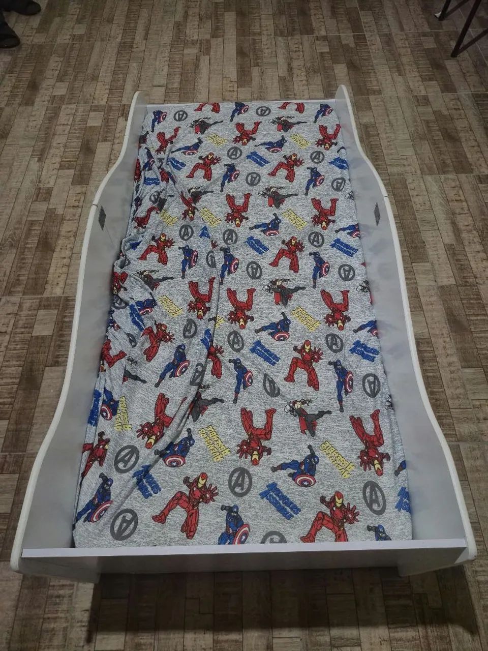 Mini cama super heróis  - Foto 4