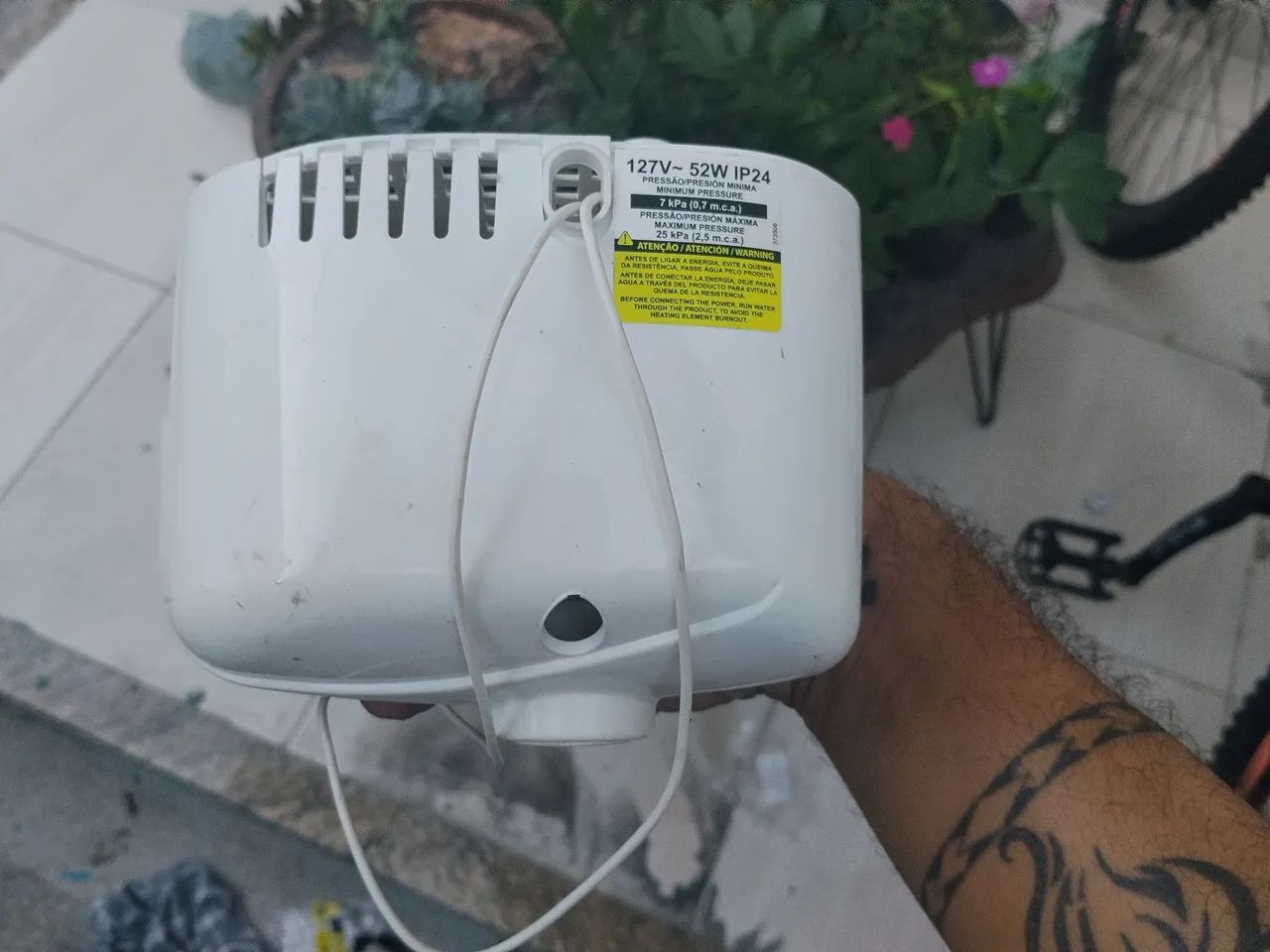 Pressurizador de chuveiro 110v434736160718858243