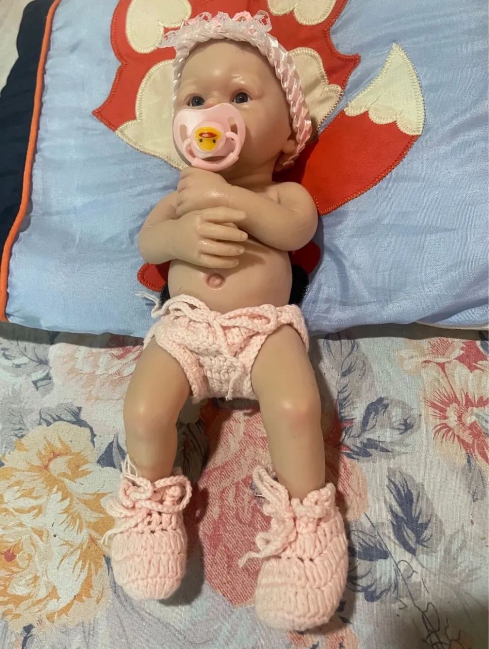 Bebe reborn silicone Solido 