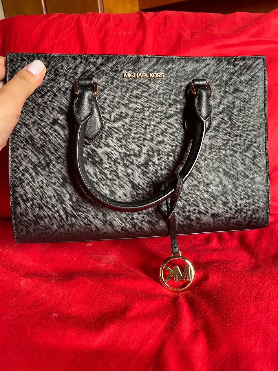 Bolsa Sheila Michael Kors preta  - Foto 3