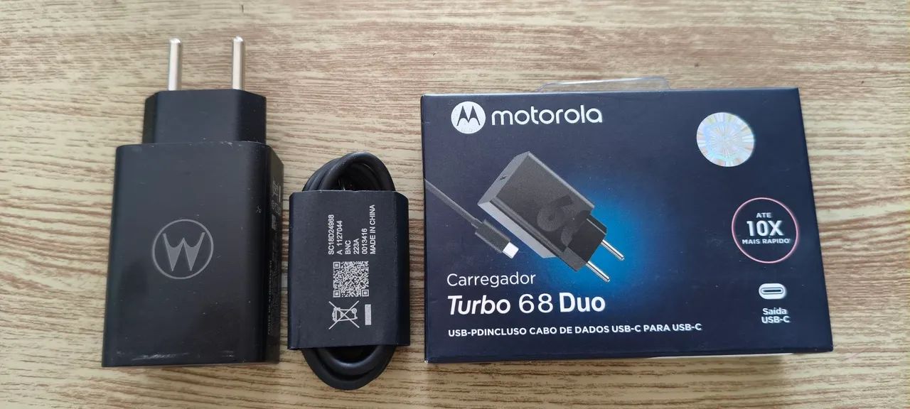 CARREGADOR TURBO 68W PARA MOTOROLA PRONTA ENTREGA  - Foto 6