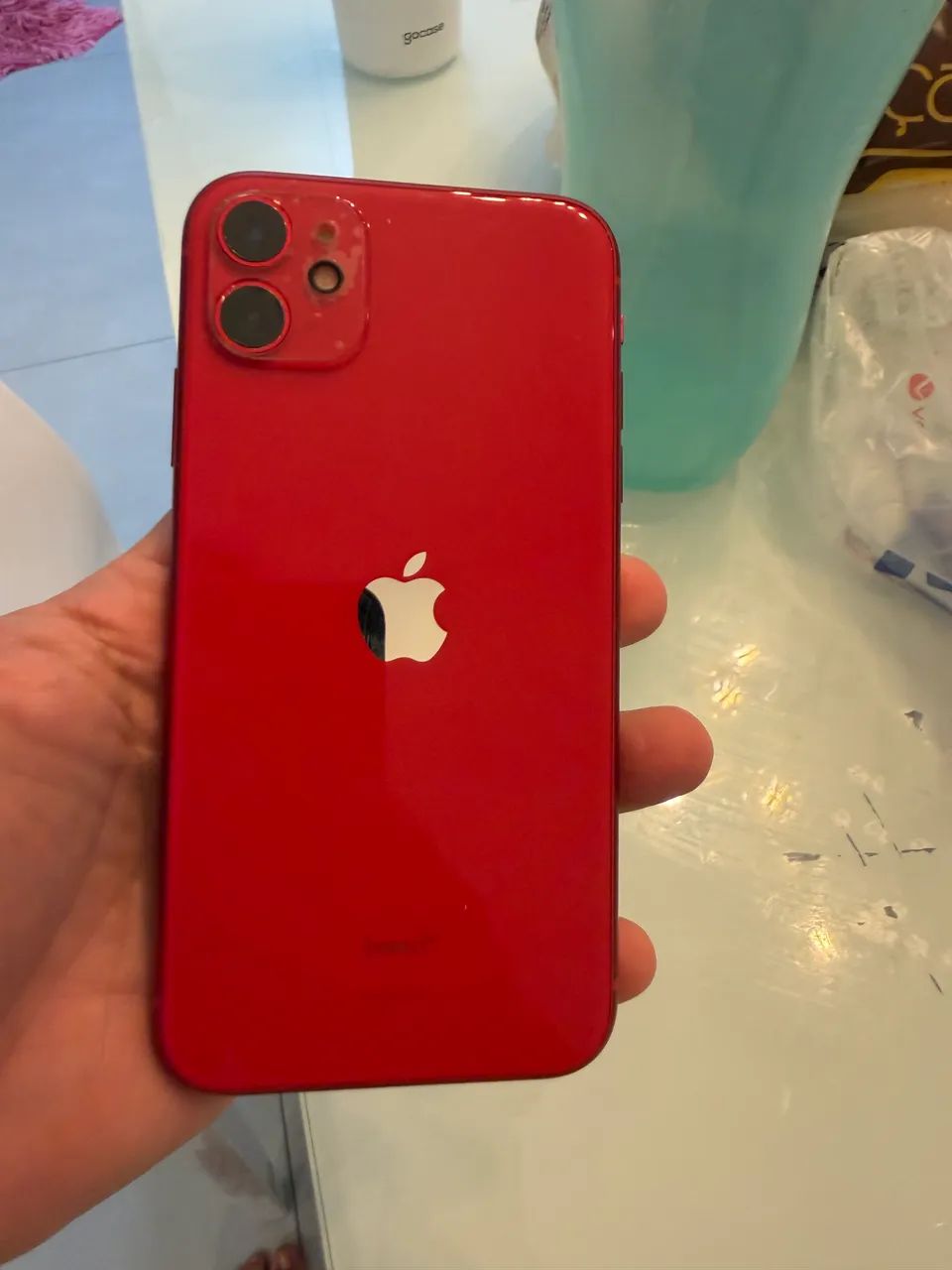 IPHONE 11, 256 GB, VERMELHO, NOVÍSSIMO  - Foto 4