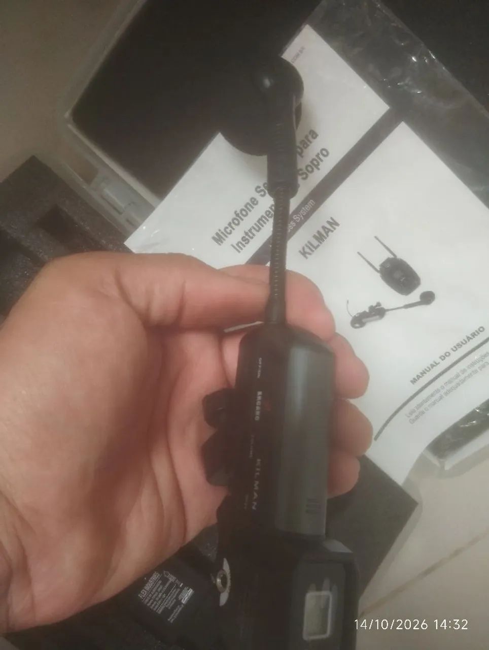 Microfone para sax alto  - Foto 4
