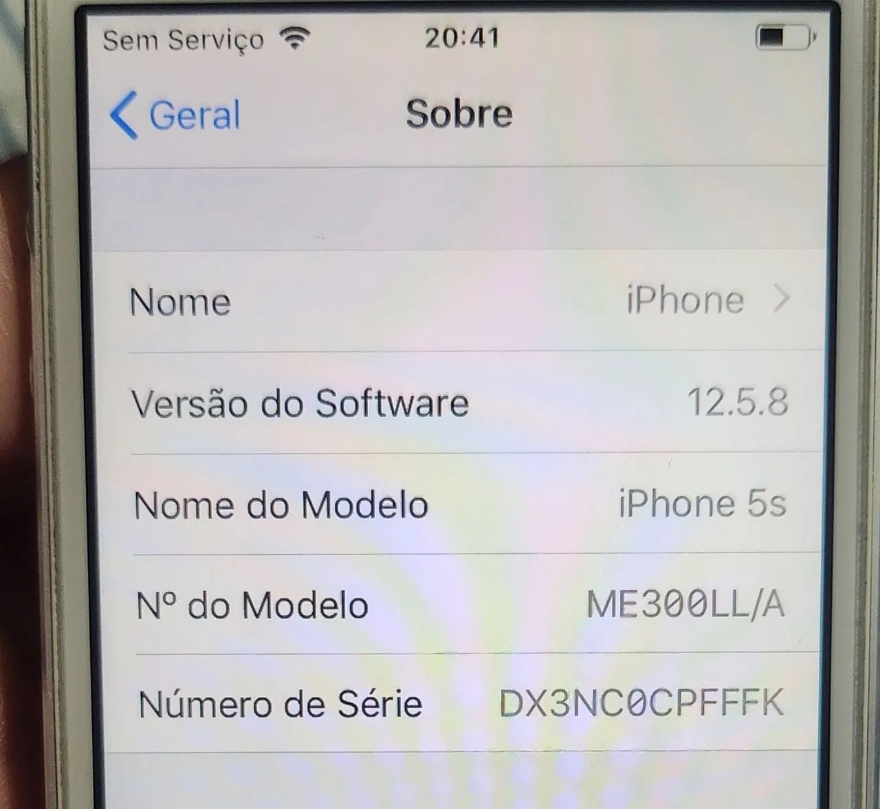 iPhone 5s 32GB - Branco/Prata (Estado de Novo)<br> - Foto 2
