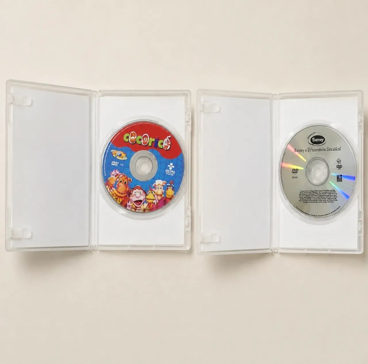 CD E DVDS INFANTIS ORIGINAIS - COCORICÓ, BARNEY E GATA MARIA - Foto 3